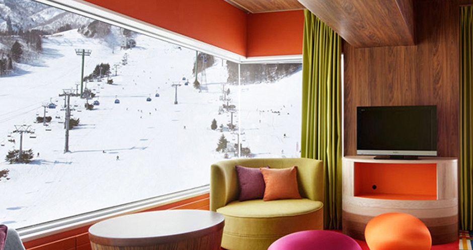 Enjoy rooms with great slopeside views. Photo: Naeba Prince Hotel - image_4